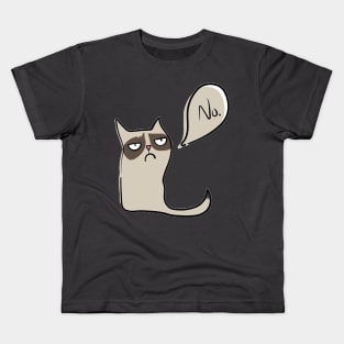 Black Cat Says No Kids T-Shirt